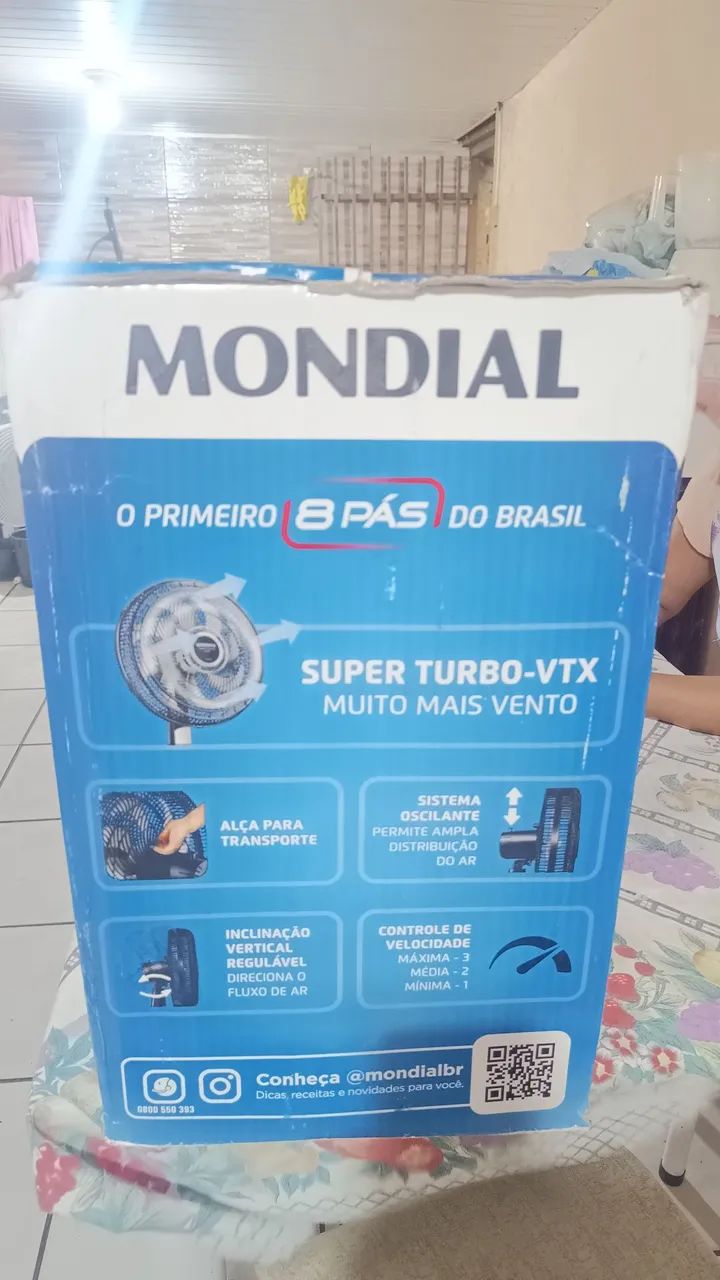 Ventilador Mondial zerado novo na caixa ? - Foto 4