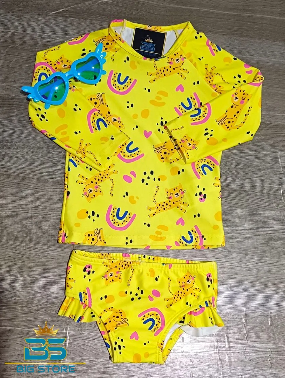 Conjunto Praia Infantil Estampado - Verão Divertido