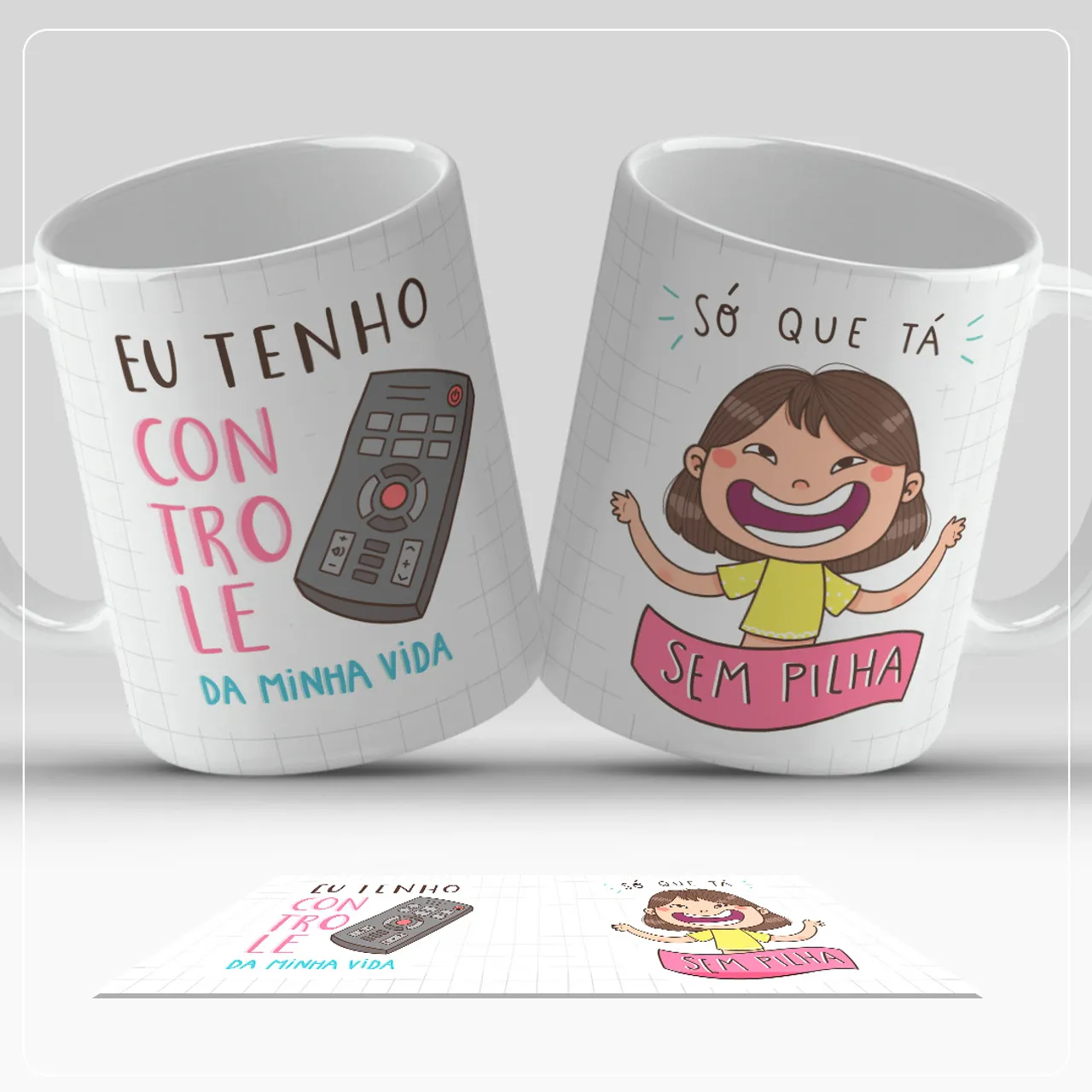 Caneca Eu Tenho Controle da Minha Vida
