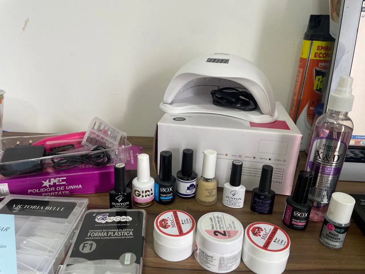 Kit iniciante alongamento unha em gel  - Foto 4