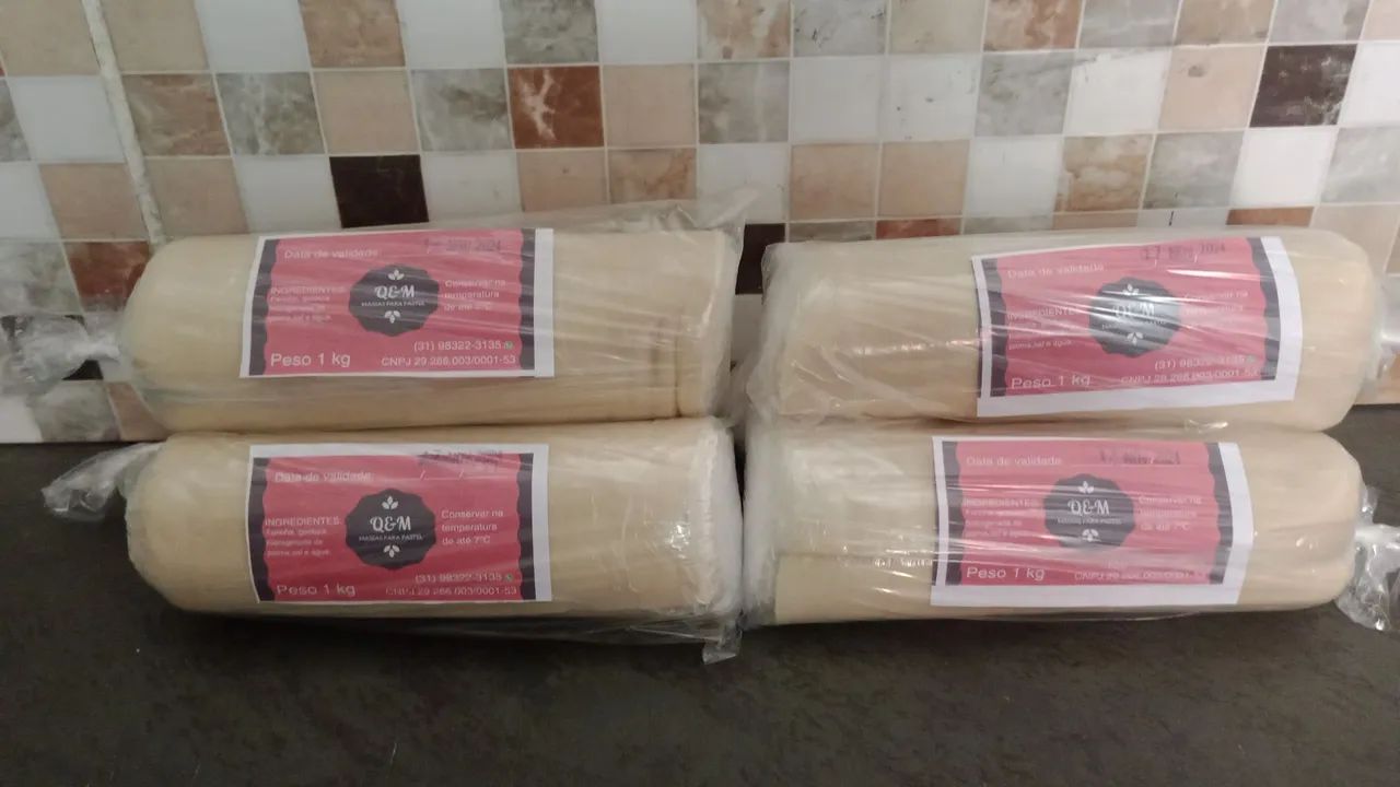 Massa pra pastel, lasanha, ravioli e rondelli 