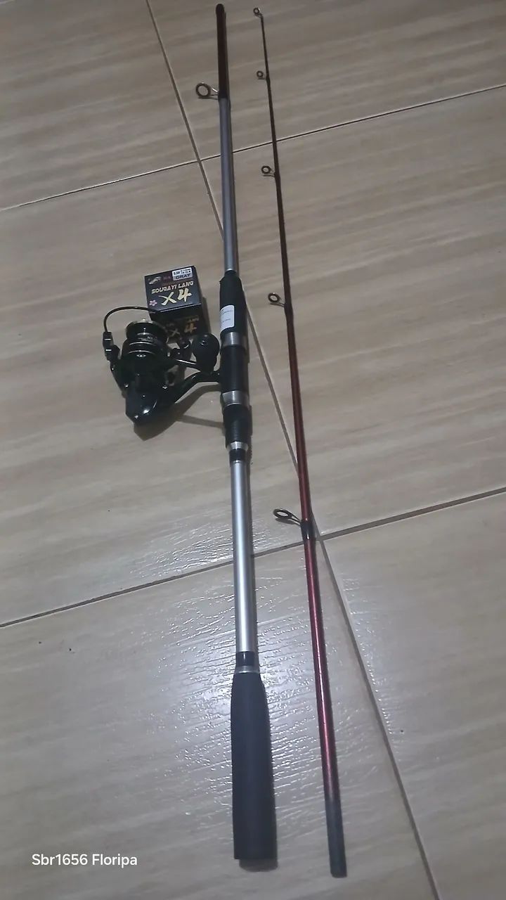 Kit de pesca molinete 2,10 - Foto 4
