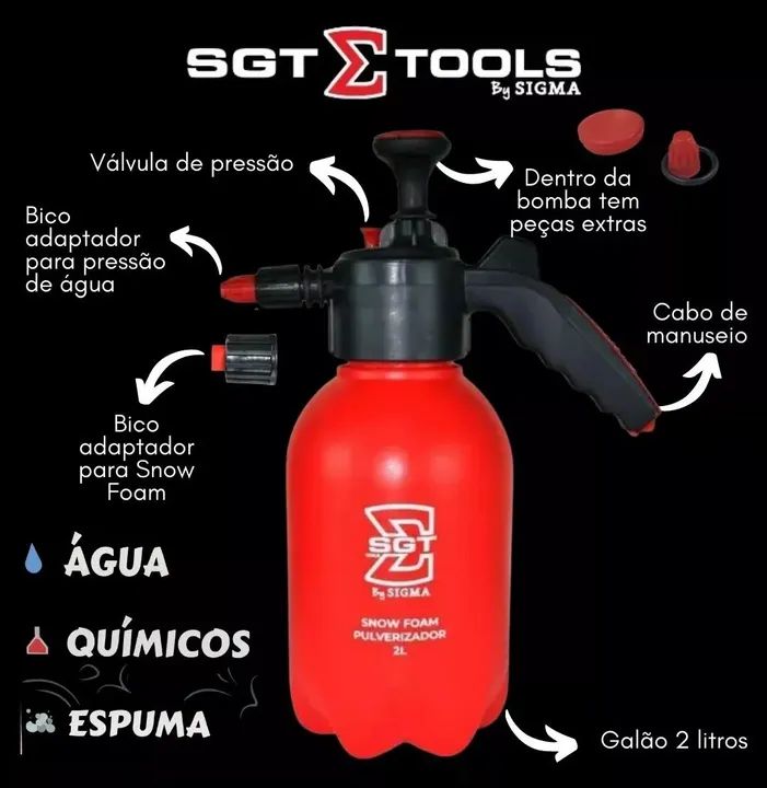 Snow Foam com Shampoo Vonixx -  Shampoozeira  Manual - Pronta Entrega - Foto 2