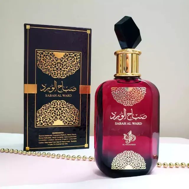 Perfume Feminino Árabe Sabah Al Ward Al Wataniah 100ml - feminino
