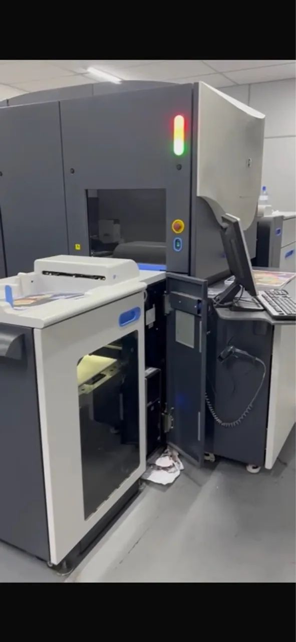 Impressora Digital Heidelberg Versafire HP INDICO 3550