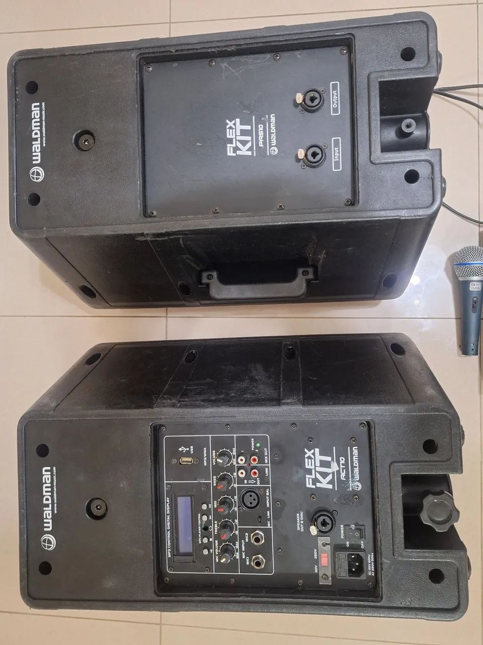 Acoustic speakers, sound mixer and microphone64595542670209122