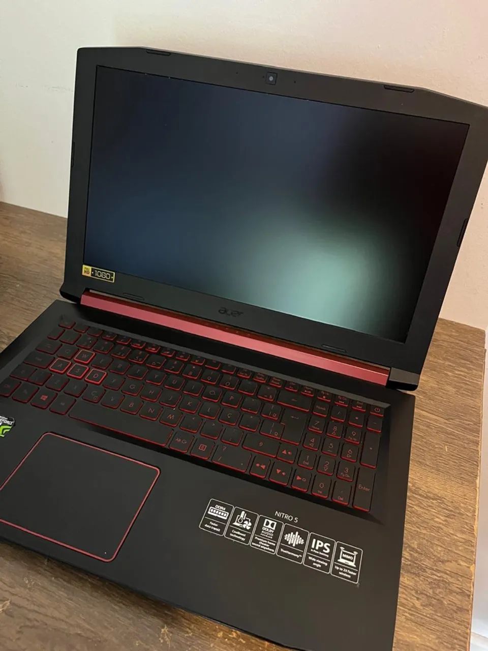 Notebook gamer Acer nitro 5