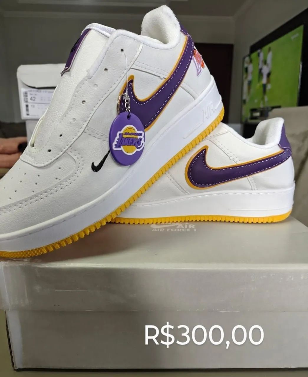 Nike Air Force 1 Lakers - Edição Especial