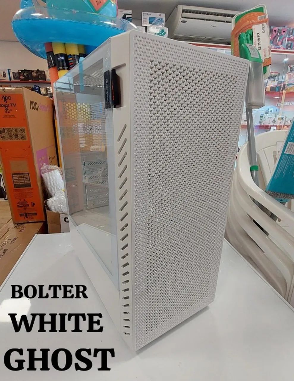 pc completo monitor 19p  4 gb memoria ssd 128 gb teclado e mouse zero  - Foto 2