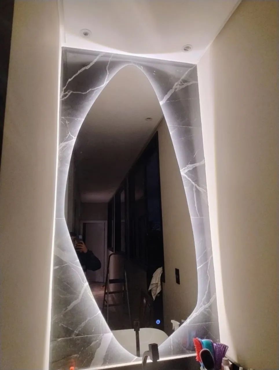 Espelho Decorativo com Iluminação LED - Foto 4