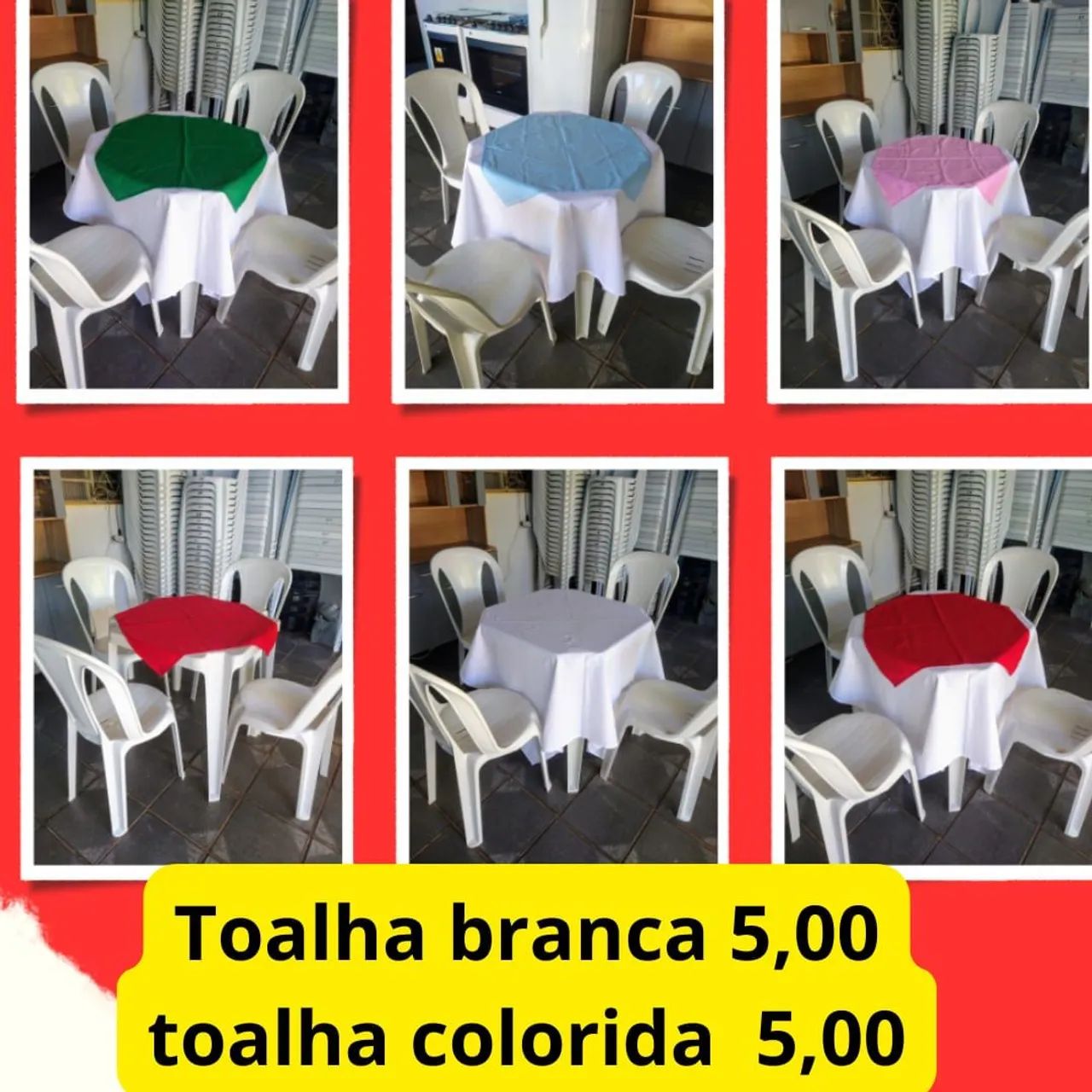 Aluguel de mesas e cadeiras / Aluguel de pula Pula e  casinha de bolinha  - Foto 5