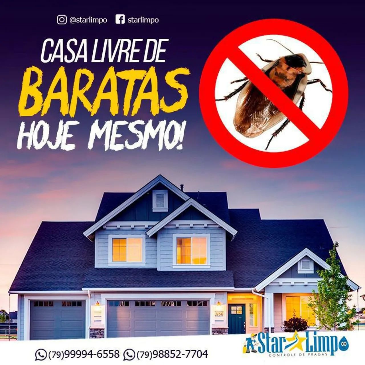 Starlimpo Dedetização 02/02/25