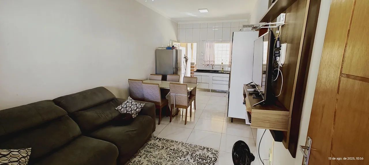 Casa com 2 quartos e energia solar em Cedral