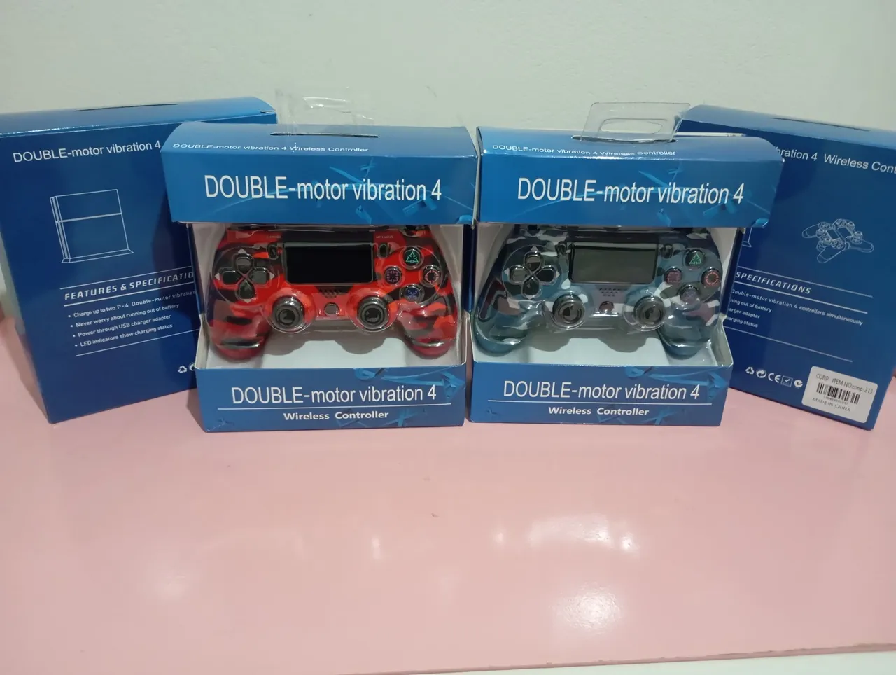Controle camuflado para PS4 - NOVO