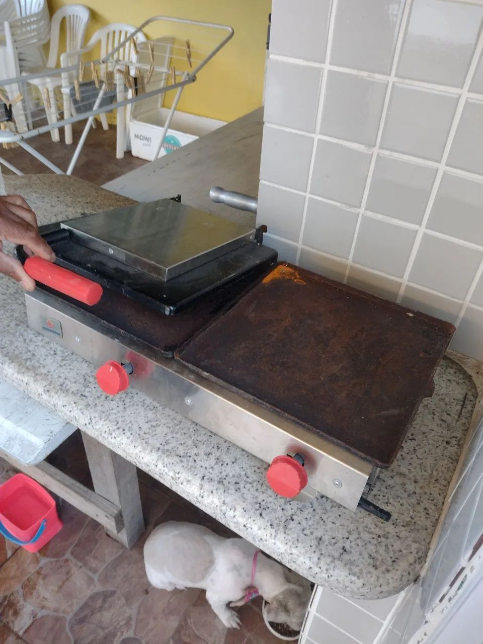 Chapa para hambúrguer  - Foto 3