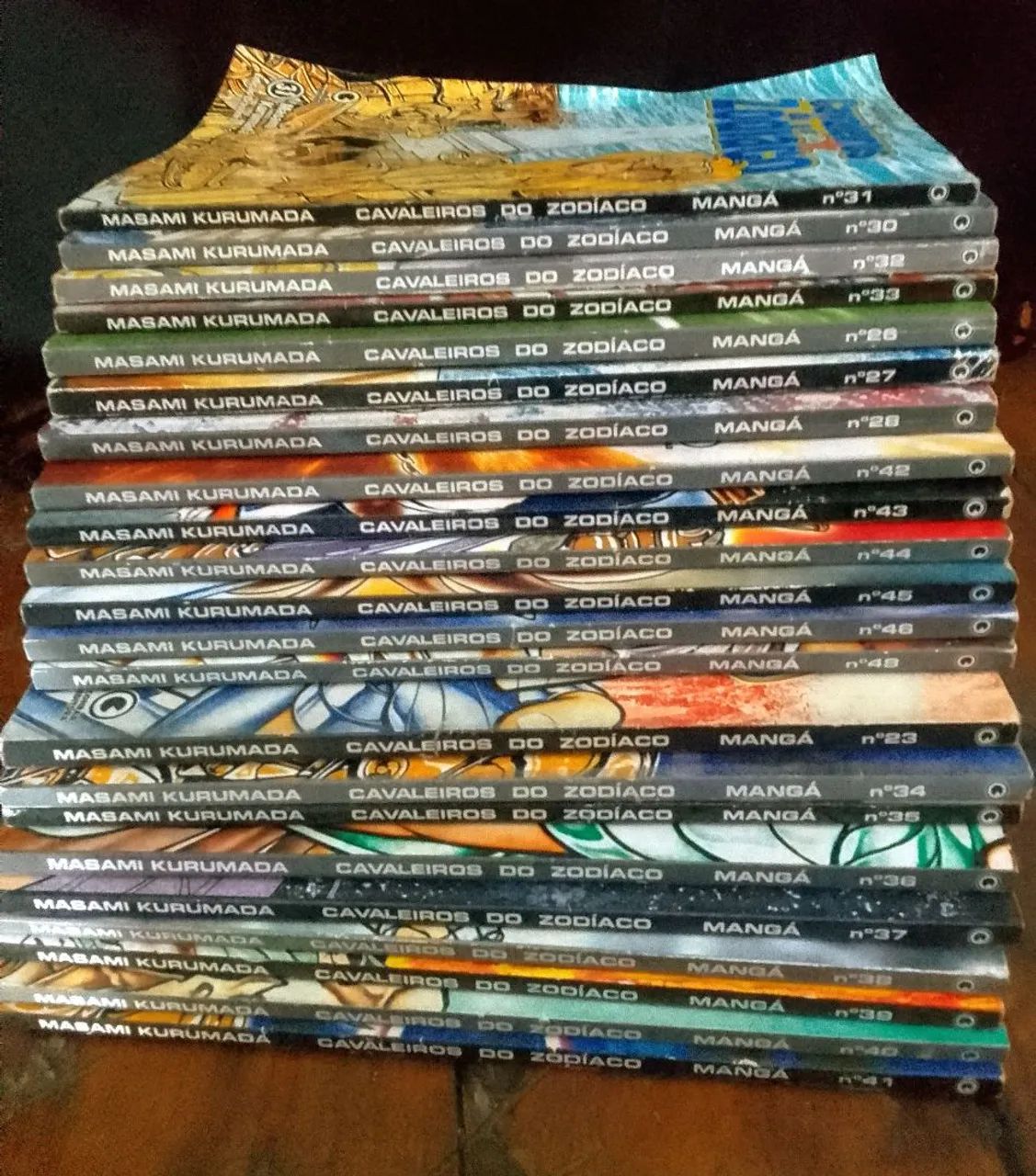 Coleção Cavaleiros do Zodíaco (Conrad/Panini 2003) - 29 volumes