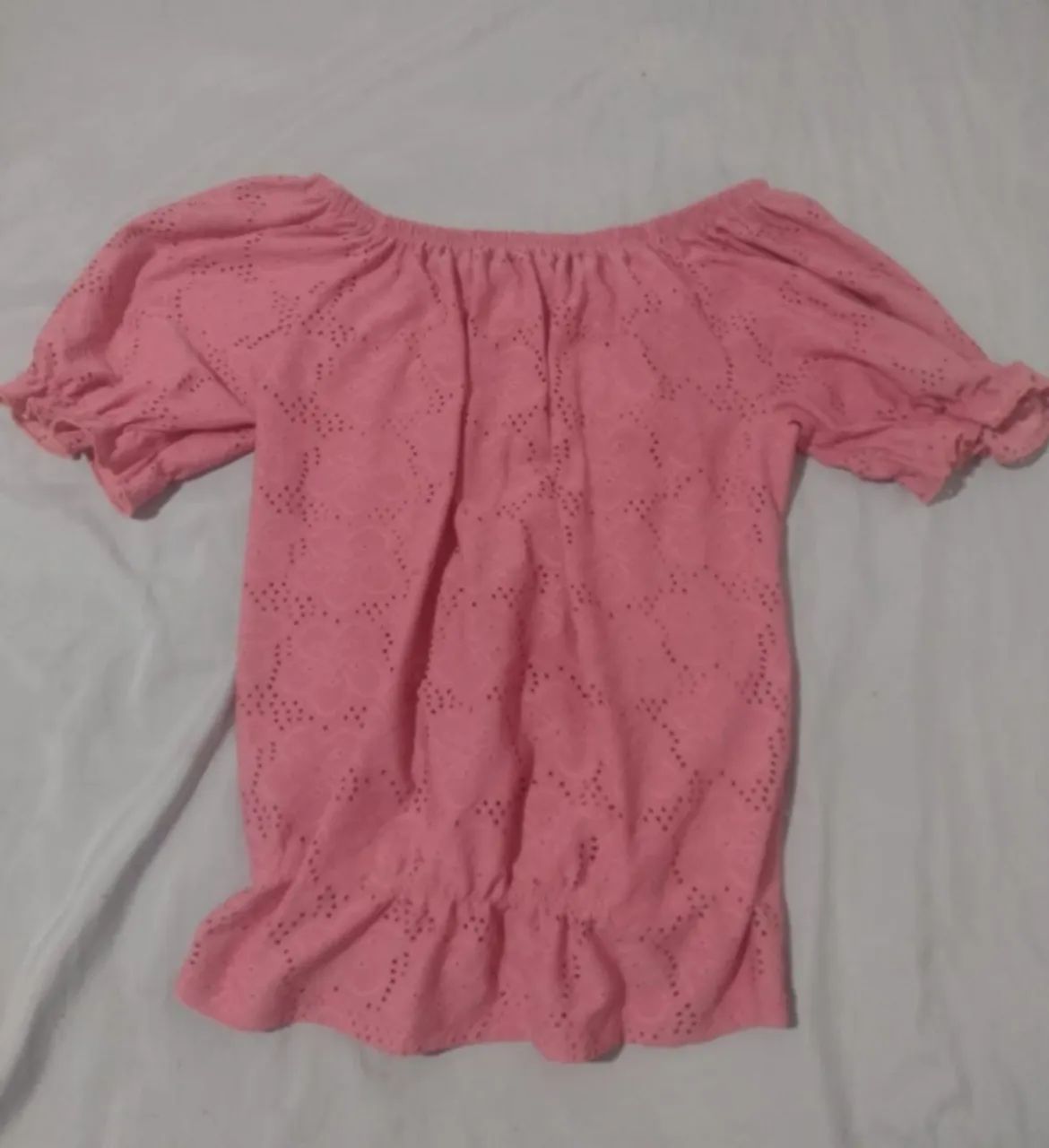 Cropped Rosa Com Amarração - Foto 3