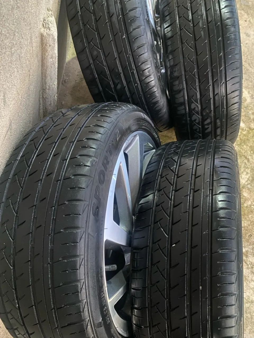 RODAS ARO 17 PNEUS NOVOS - Foto 2