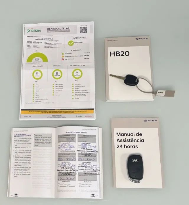 HB2O VISION AUTOMATICO FLEX 2021 UNICO DONO COMPLETO DE FABRICA BAIXA KM OTIMO ESTADO - Foto 5
