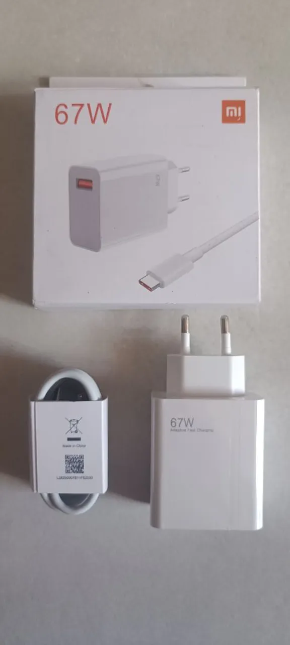 Carregador Rápido Xiaomi 67W