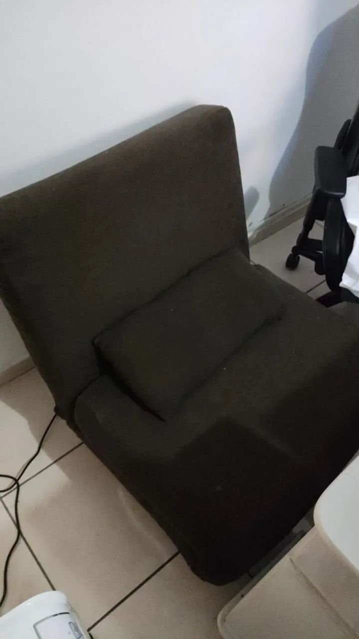 Sofá cama de solteiro