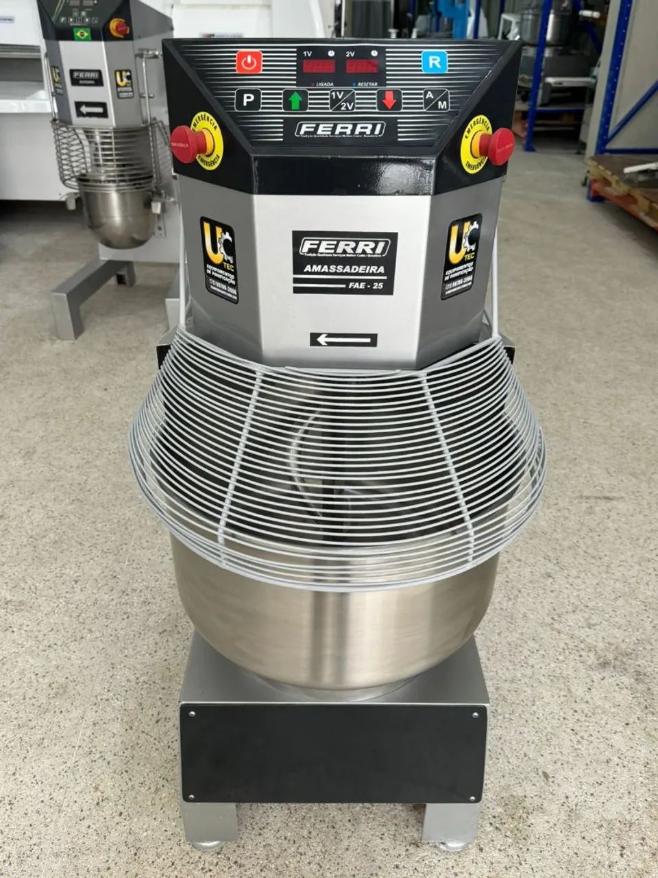 Amassadeira ESPIRAL Ferri 25 KG * MASSEIRA INDUSTRIAL* AMASSADEIRA PADARIA