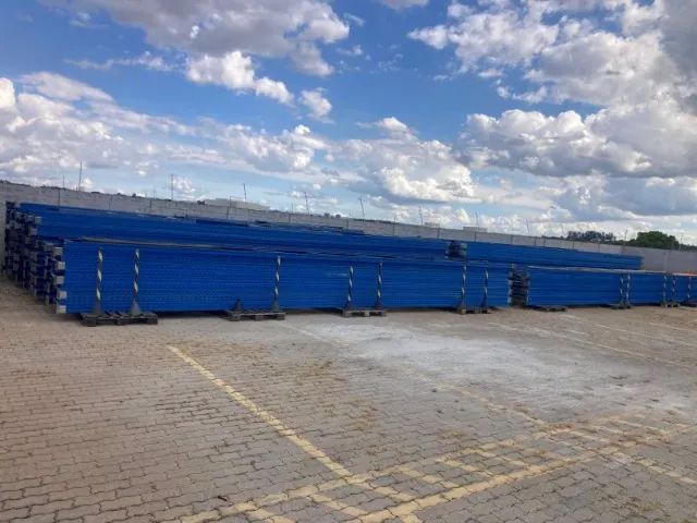 Porta palete bom estado com montante de até 10 metros  - Foto 5