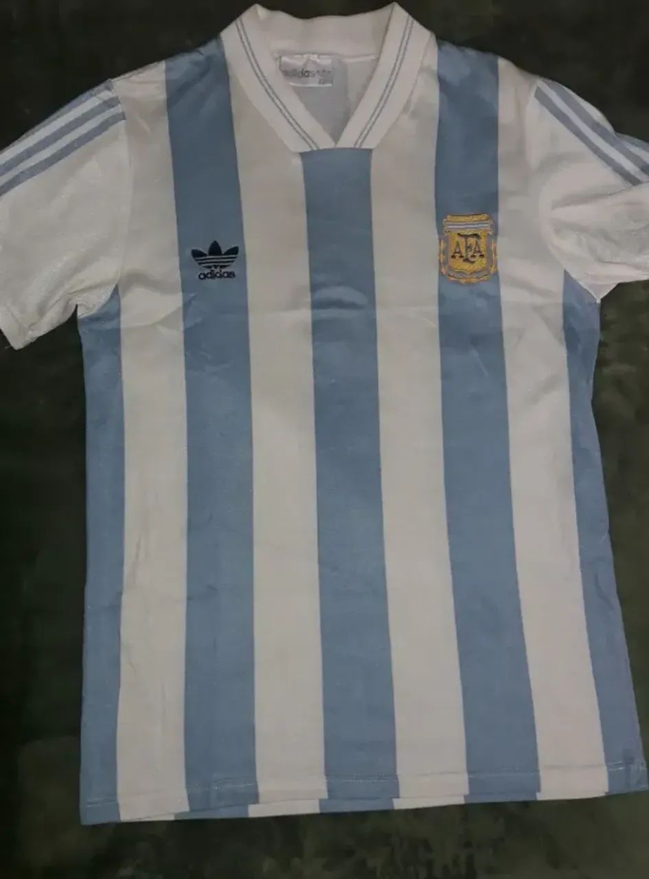 Seleção Argentina adidas 1993 Tam 2 (igual a M) #7 Maradona Boca River Copa America