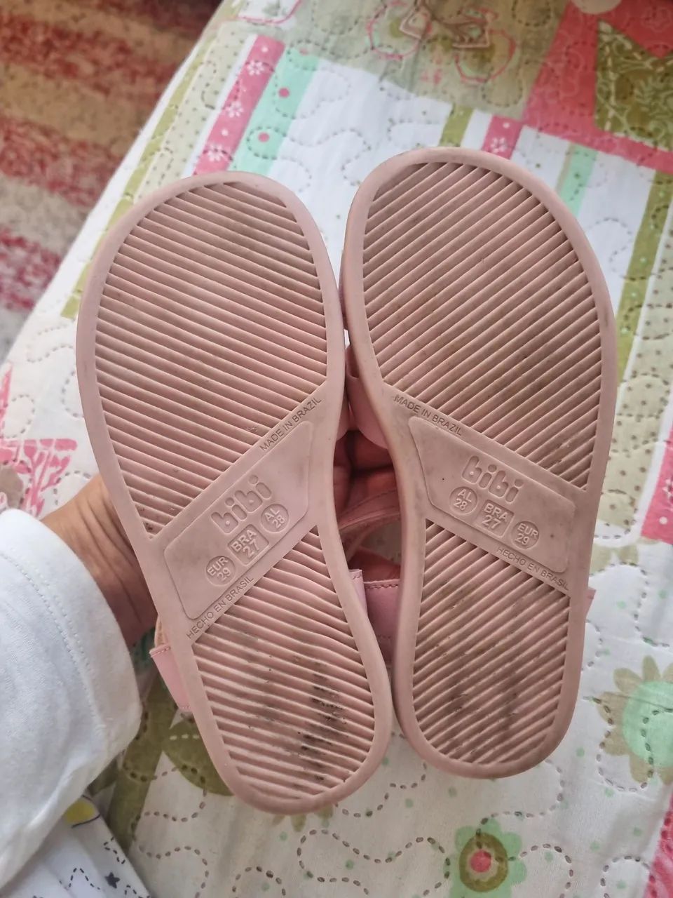 Sandália Bibi Rosa Infantil - Foto 4