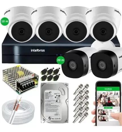 Câmeras de segurança Intelbras  - Foto 5