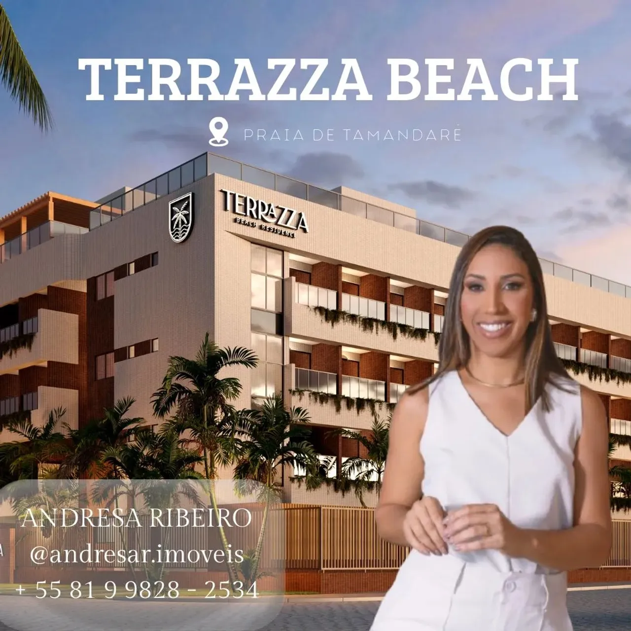 Oportunidade Rara: Última unidade | Flat de 2 Quartos no Terrazza Beach | Entrega em 2025