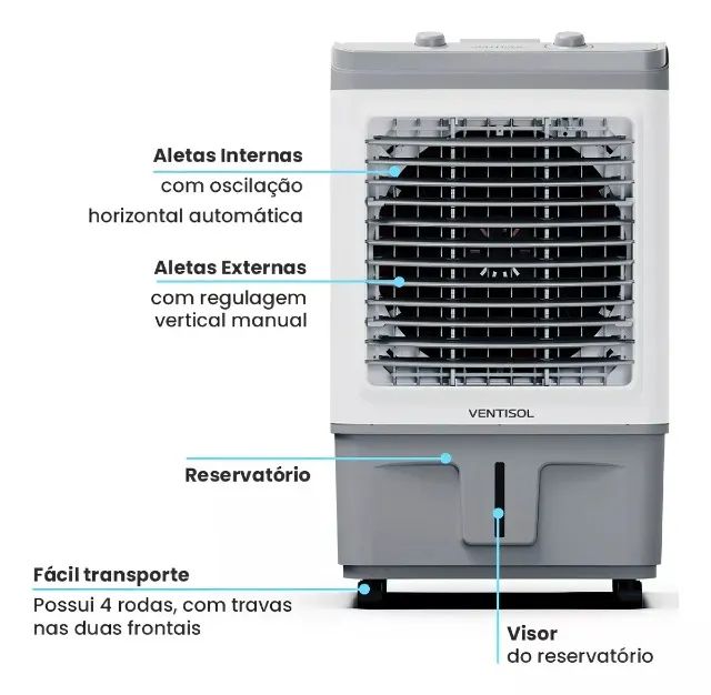 Climatizador Clin 35L Pro 2 150w (ENTREGAMOS EM ATÉ 24 HORAS) - Foto 2