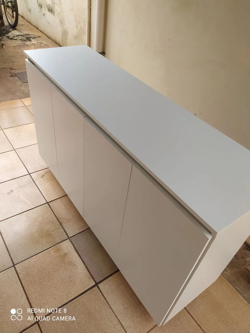 Balcão branco 4 portas.  - Foto 3
