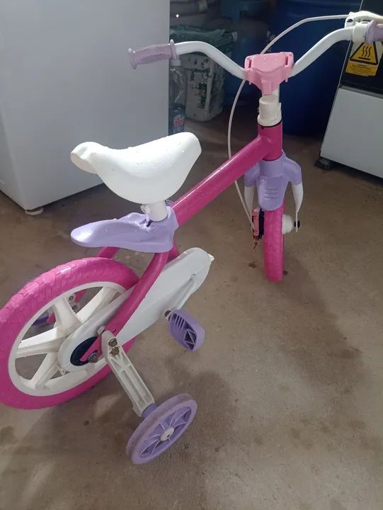 Tri-ciclo Infantil - Rosa e Lilás - Foto 3