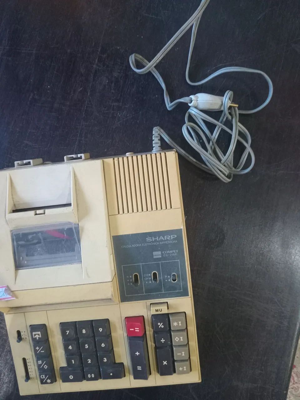 Calculadora Sharp Compet CS-2166 com Impressora - Foto 2