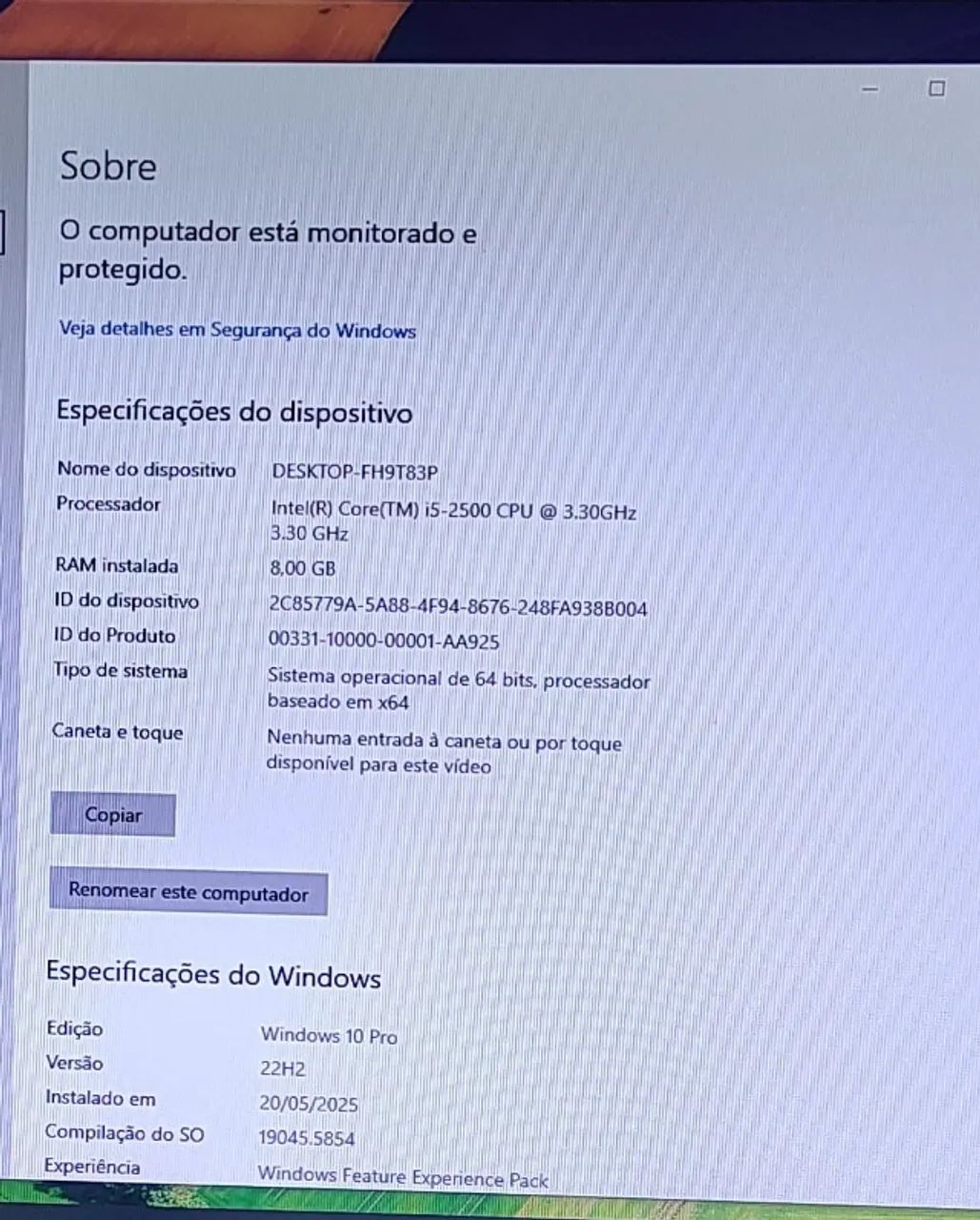 Computador i5-2500 + 8GB RAM - Perfeito Estado - Foto 5