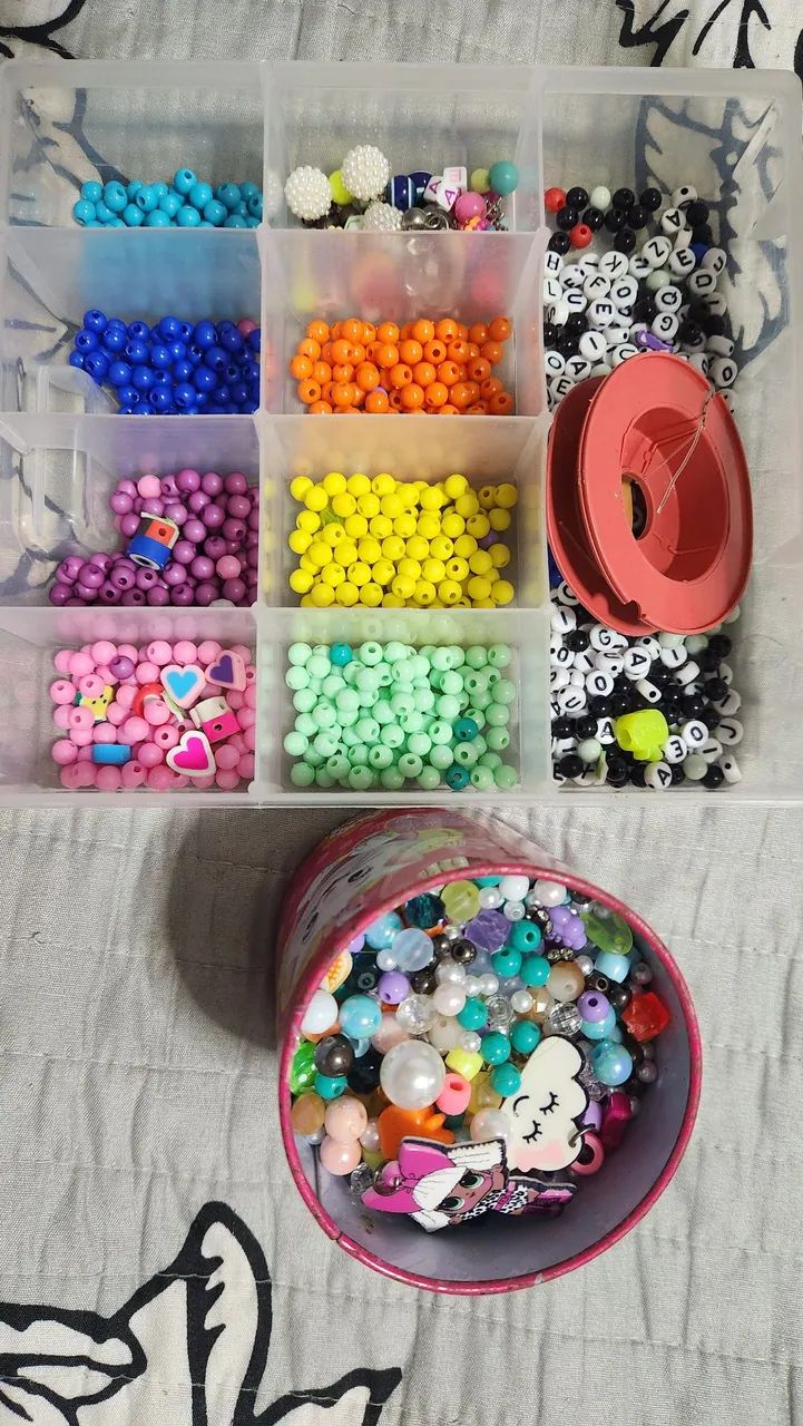 Miçangas Diversas pra Pulseiras e Colares