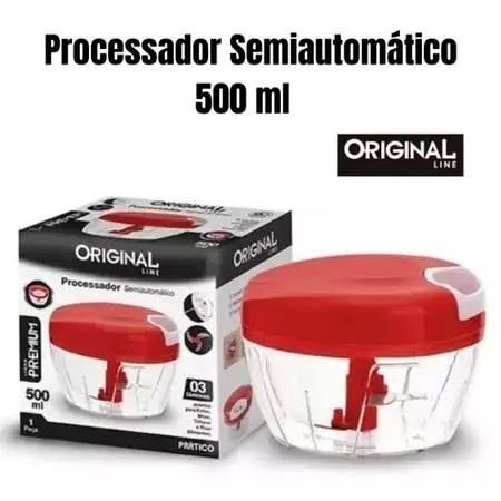Processador de Alimentos Semiautomático 500ml Original Line