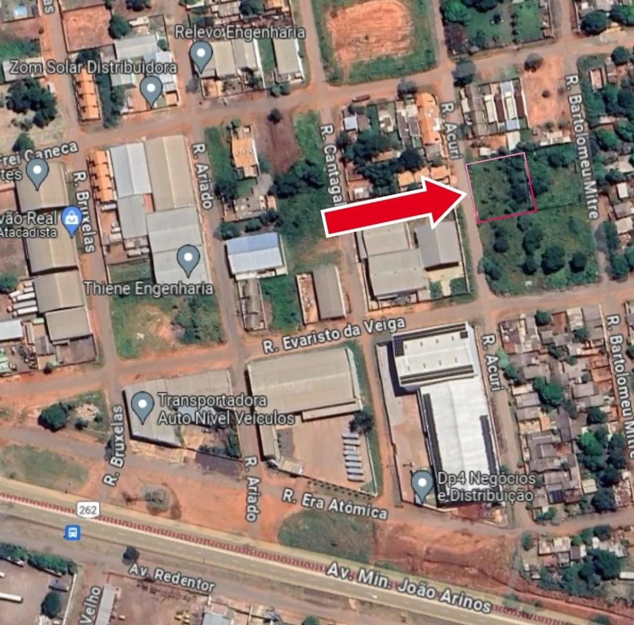 TERRENO NOROESTE 1080M²