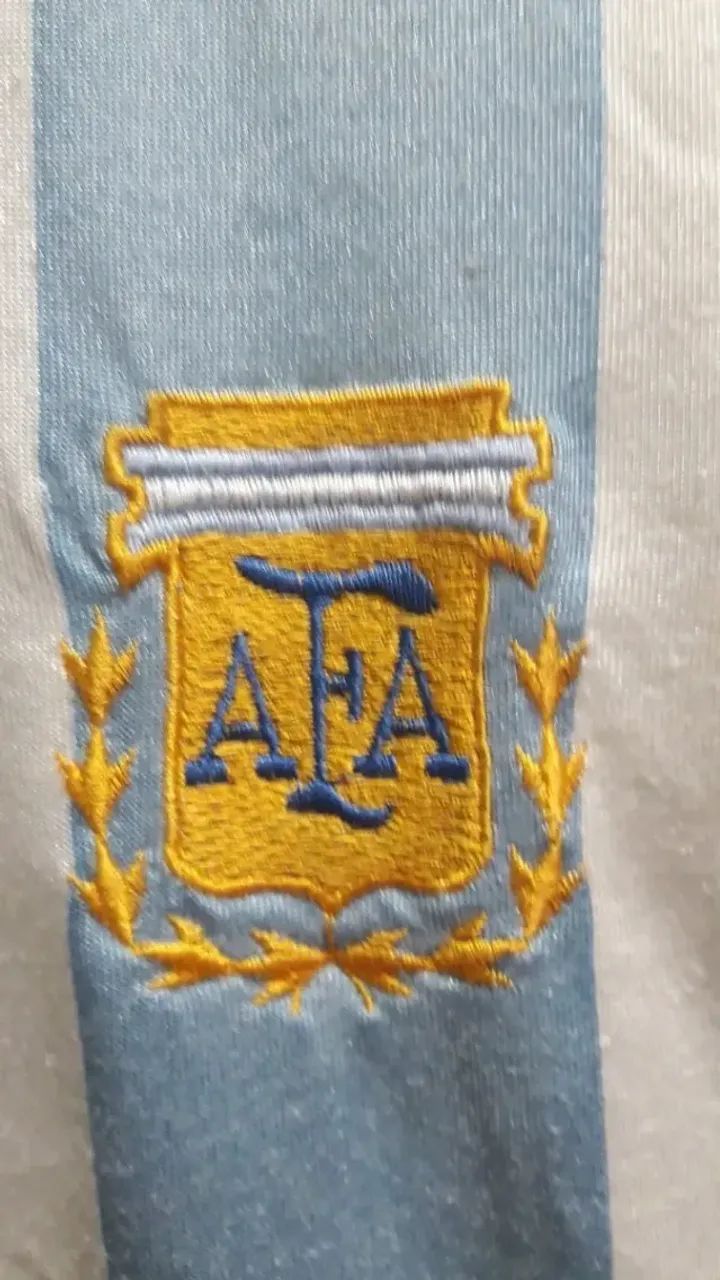 Seleção Argentina adidas 1993 Tam 2 (igual a M) #7 Maradona Boca River Copa America - Foto 4