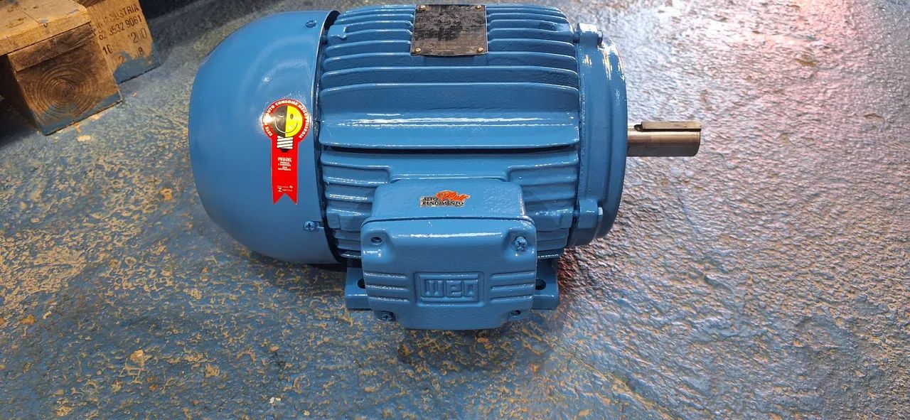 Motor elétrico trifásico 4 cv rpm 1740. - Foto 2
