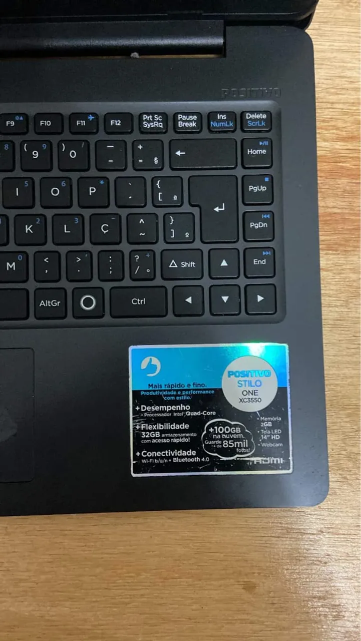 Notebook Positivo Stilo One XC3550 - 14 polegadas