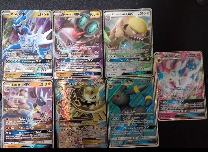 Cartas Pokemon EX & GX LEIA A DESCRIÇÃO.
