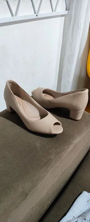 Peep Toes. Sapato feminino Nud - Beira Rio