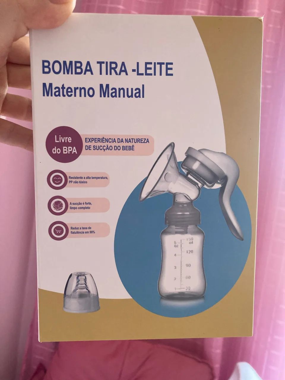 Bomba para retirar leite