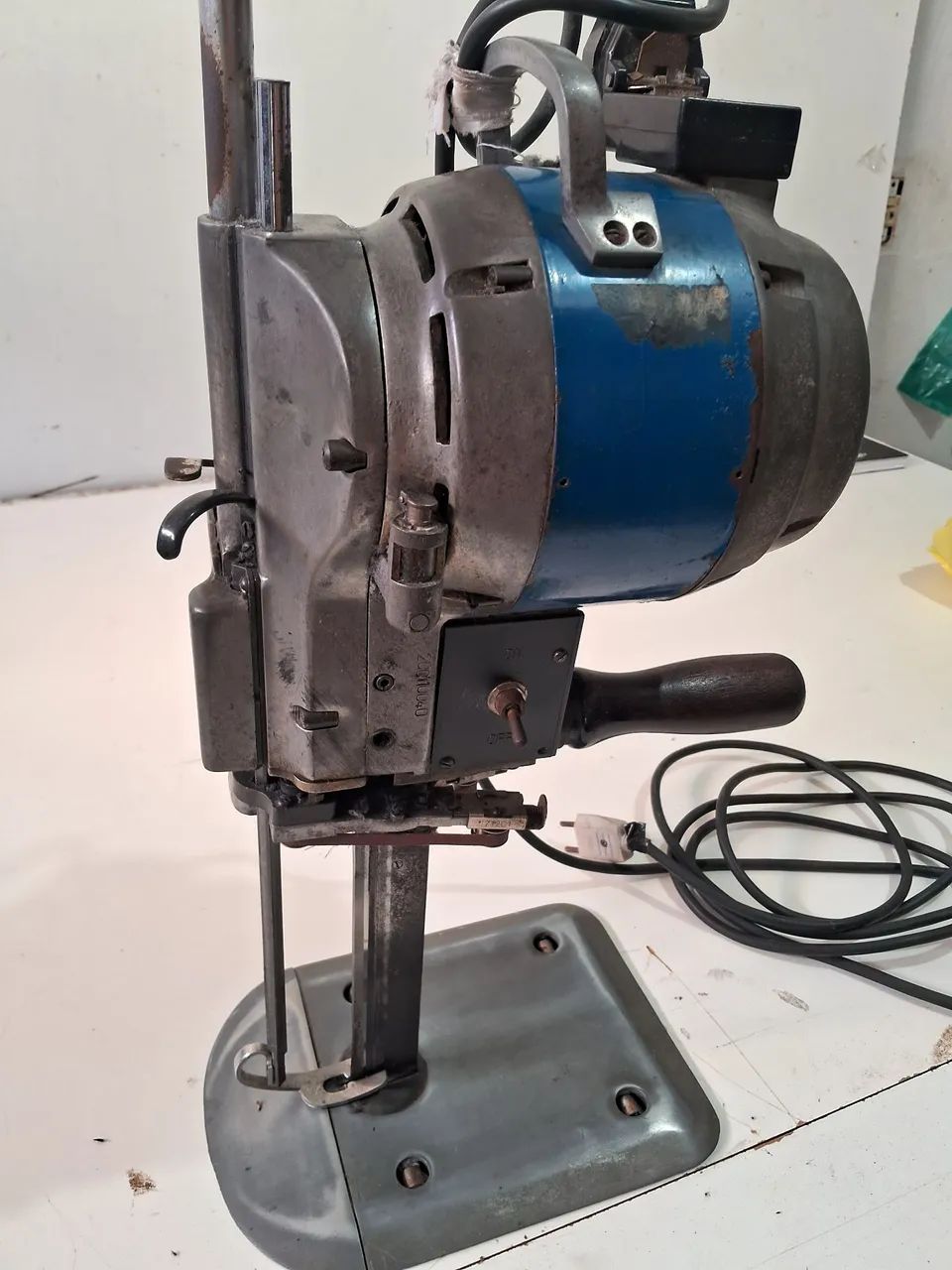 Máquina de cortar tecido industrial