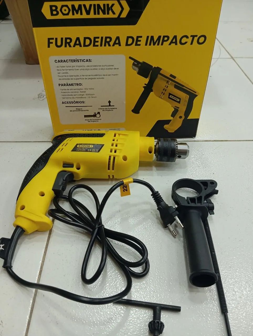 Furadeira de impacto 500W