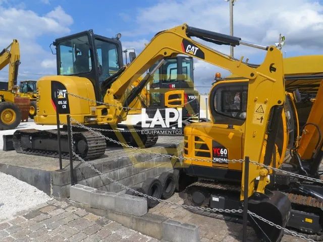 Mini escavadeira Caterpillar 305.5 2014 Revisada giro zero - Foto 3