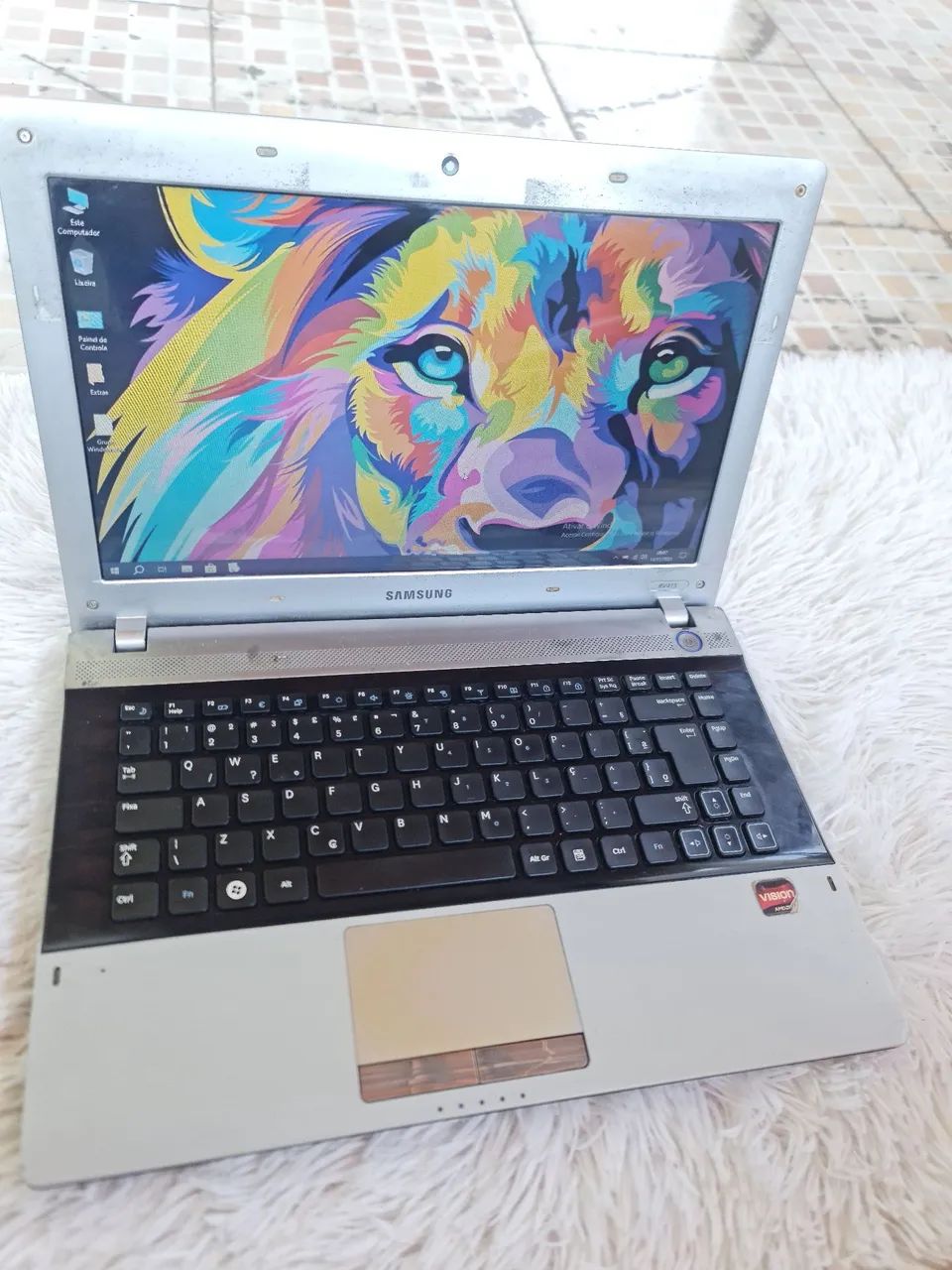 NOTEBOOK SAMSUNG AMD DUALCORE 4GB DE RAM HD500GB TELA 14 NOVINHO - Foto 2