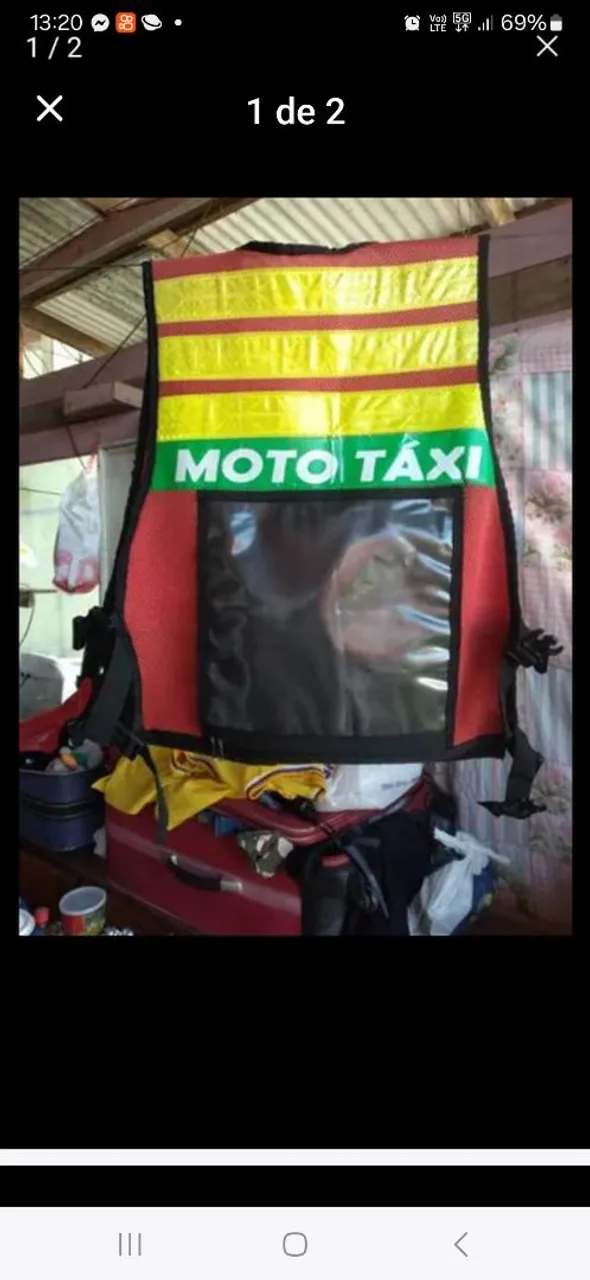 Colete Moto Táxi